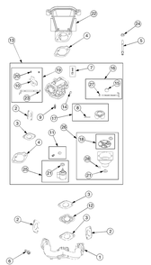 Part Location Diagram of BS-699801 Cub Cadet Manifold, Intake